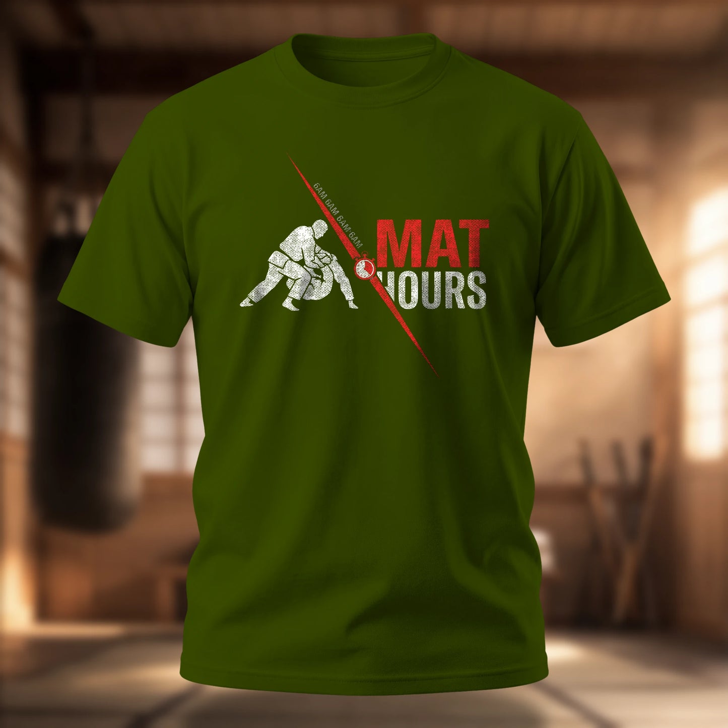 Mat Hours T-Shirt | Martial Arts Training Tee