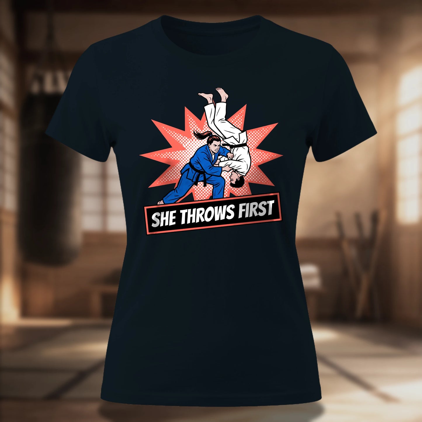 She Throws First
