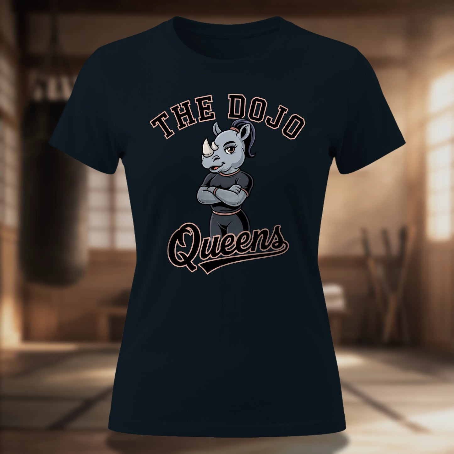 Her Dojo Her Rules Women's T-Shirt | Martial Arts Tee for Women