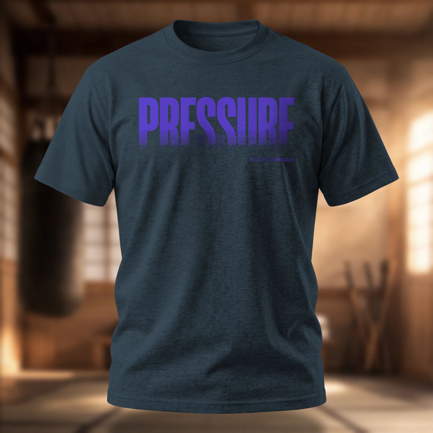 Pressure Is A Technique T-Shirt — Funny BJJ Grappling Tee