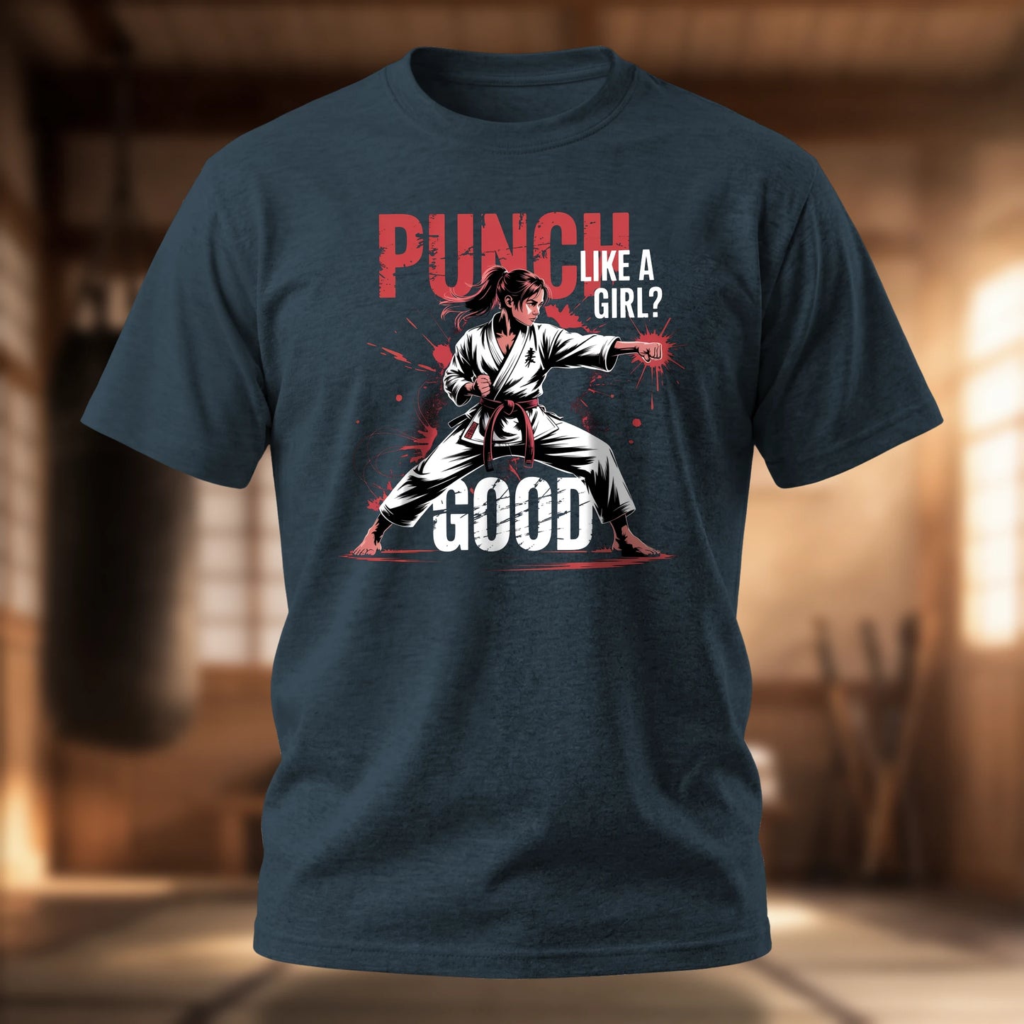 Punch Like a Girl - Splatter