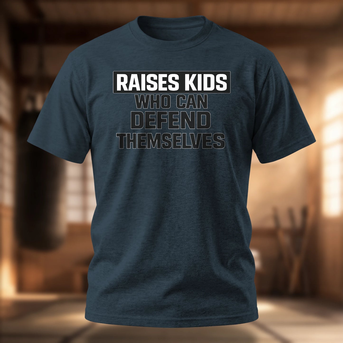 Raises Kids Who Can Defend Themselves