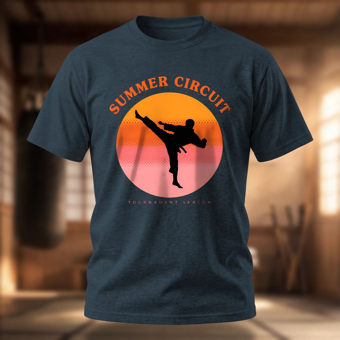 Summer Circuit T-Shirt — Sunset Kick Martial Arts Tee