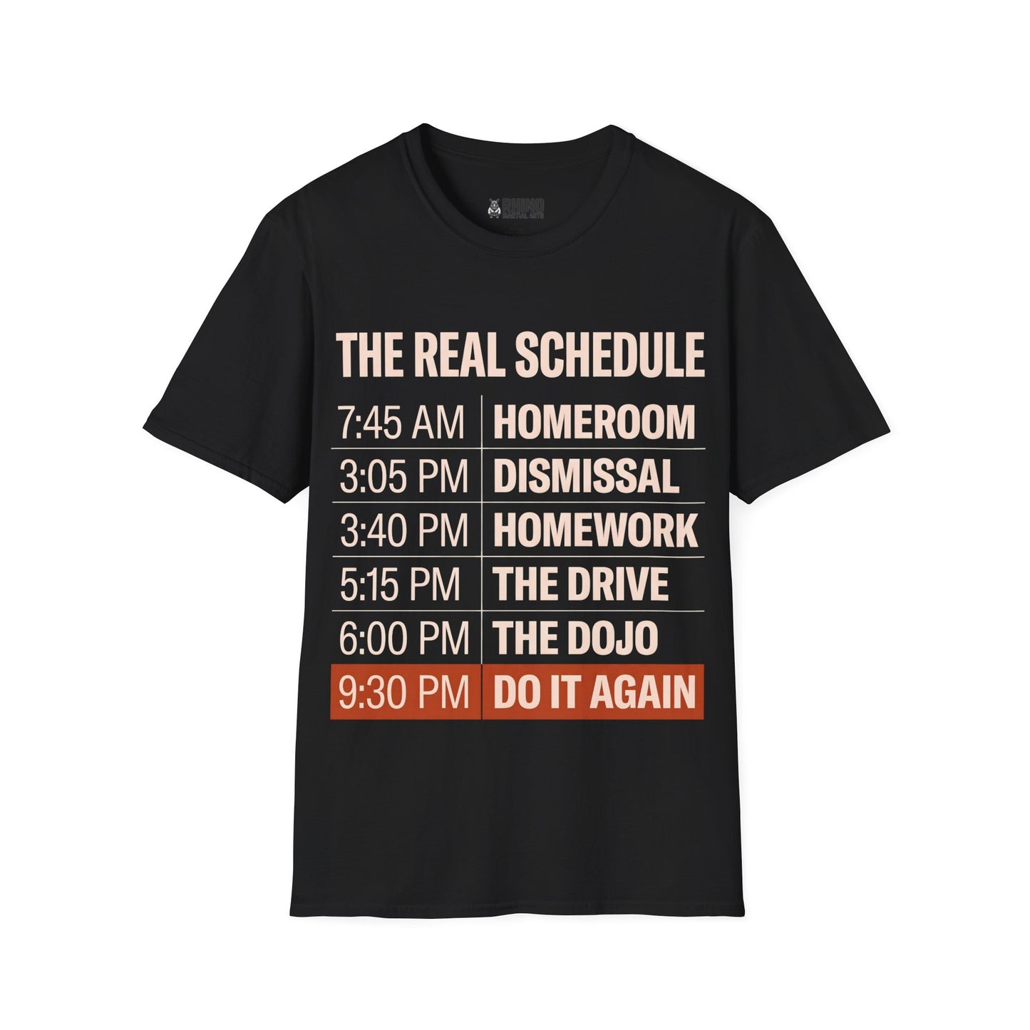 The Real Schedule