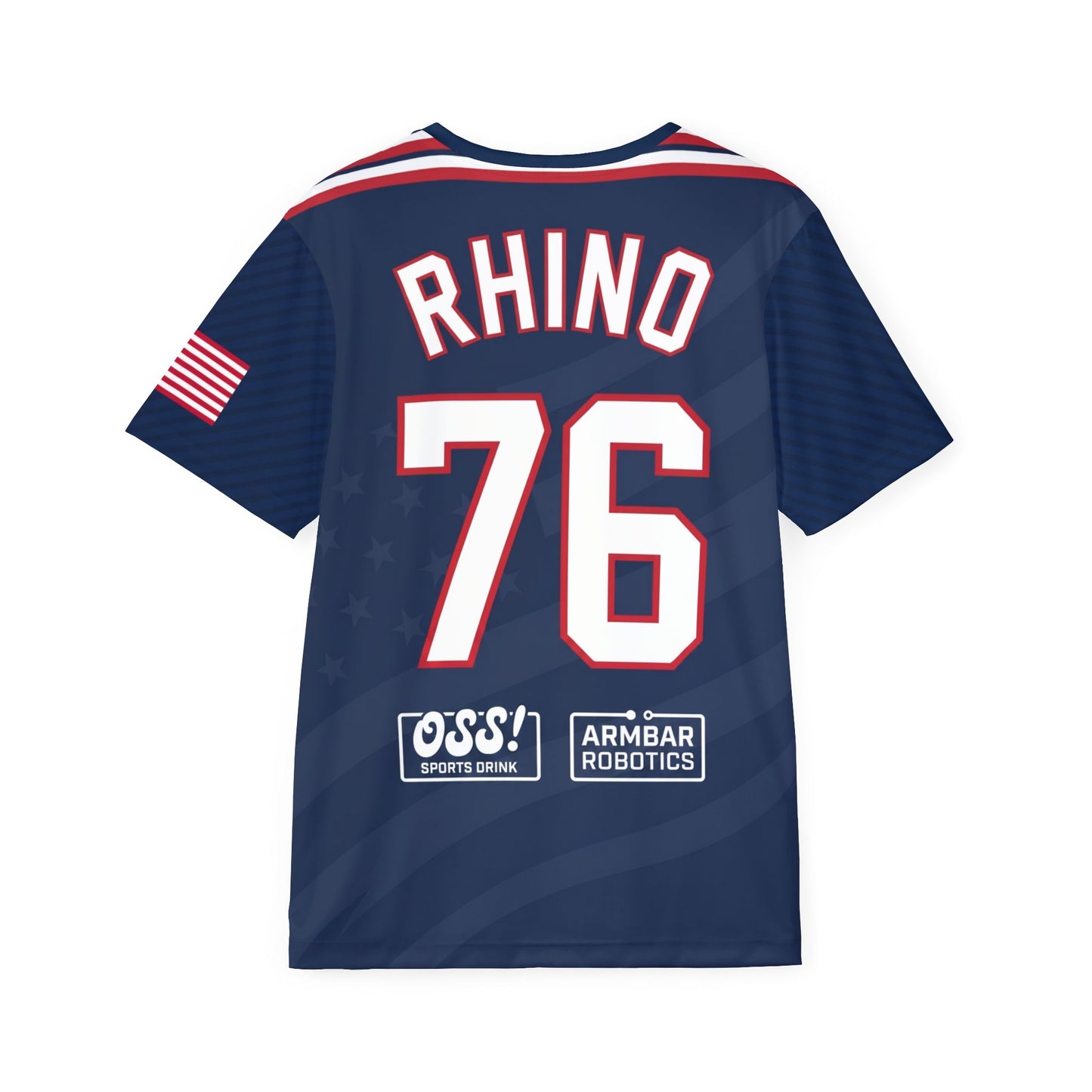 Stars & Stripes FC Soccer Jersey — USA Martial Arts All-Over Print Sport Tee