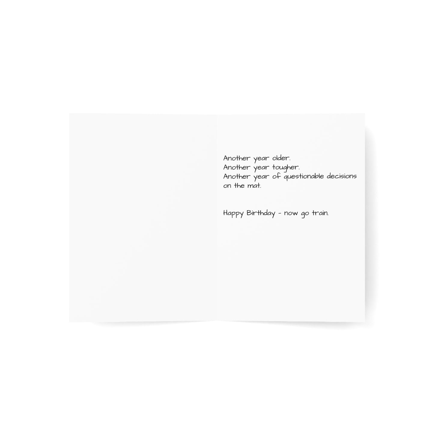Happy Birthday - To Someone Who Still Hasn't Been Choked Out | Martial Arts Birthday Card