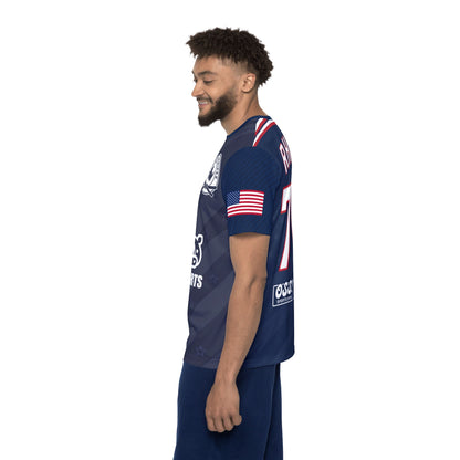 Stars & Stripes FC Soccer Jersey — USA Martial Arts All-Over Print Sport Tee