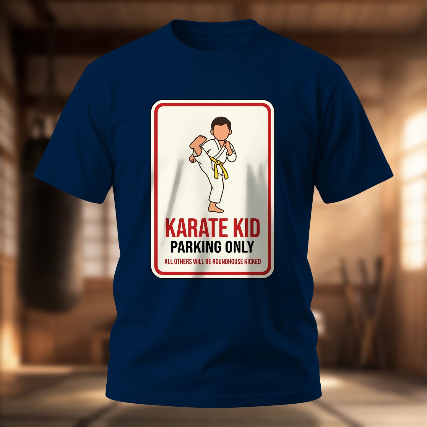 Karate Kid Parking Only