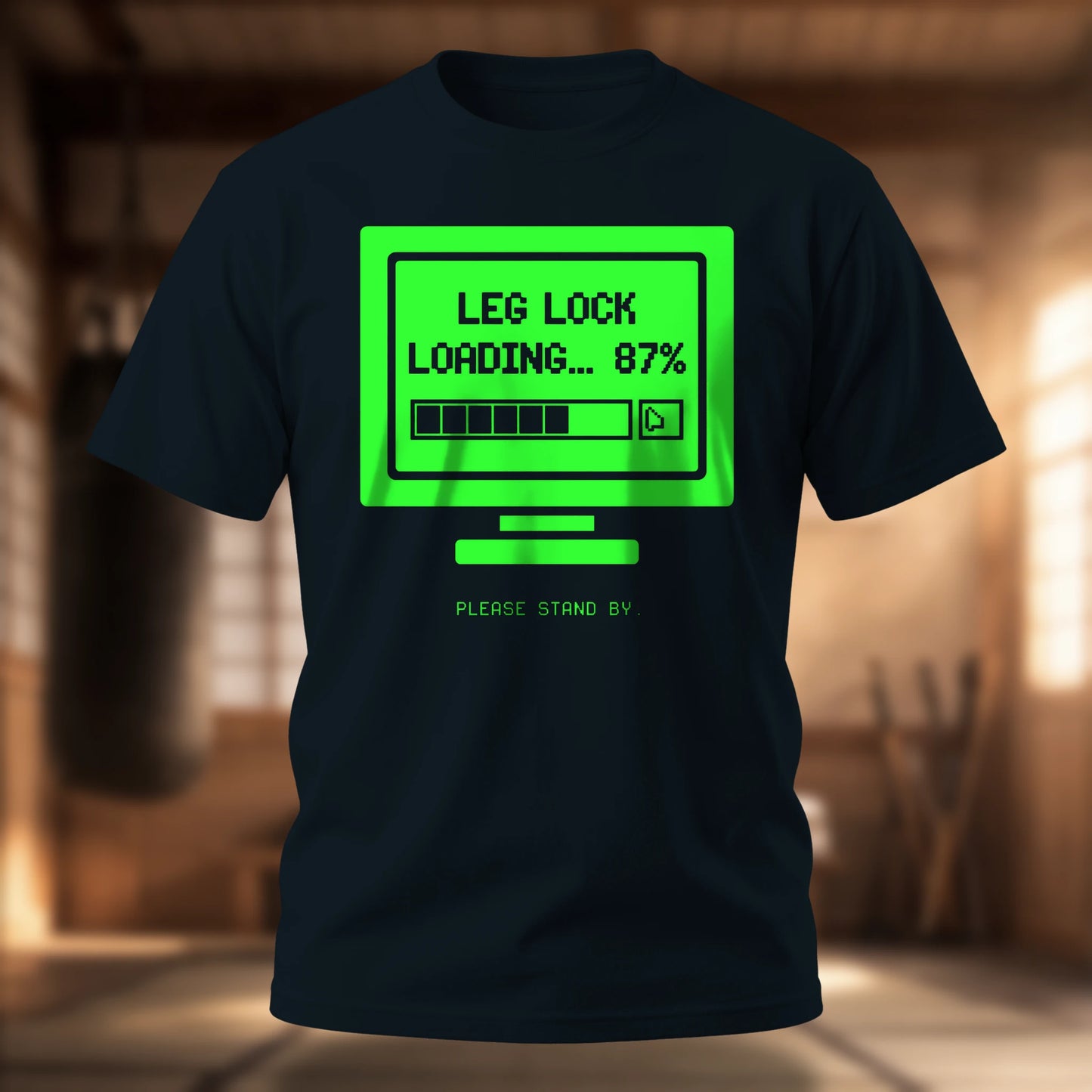 Leg Lock Loading T-Shirt | BJJ Grappling Tee