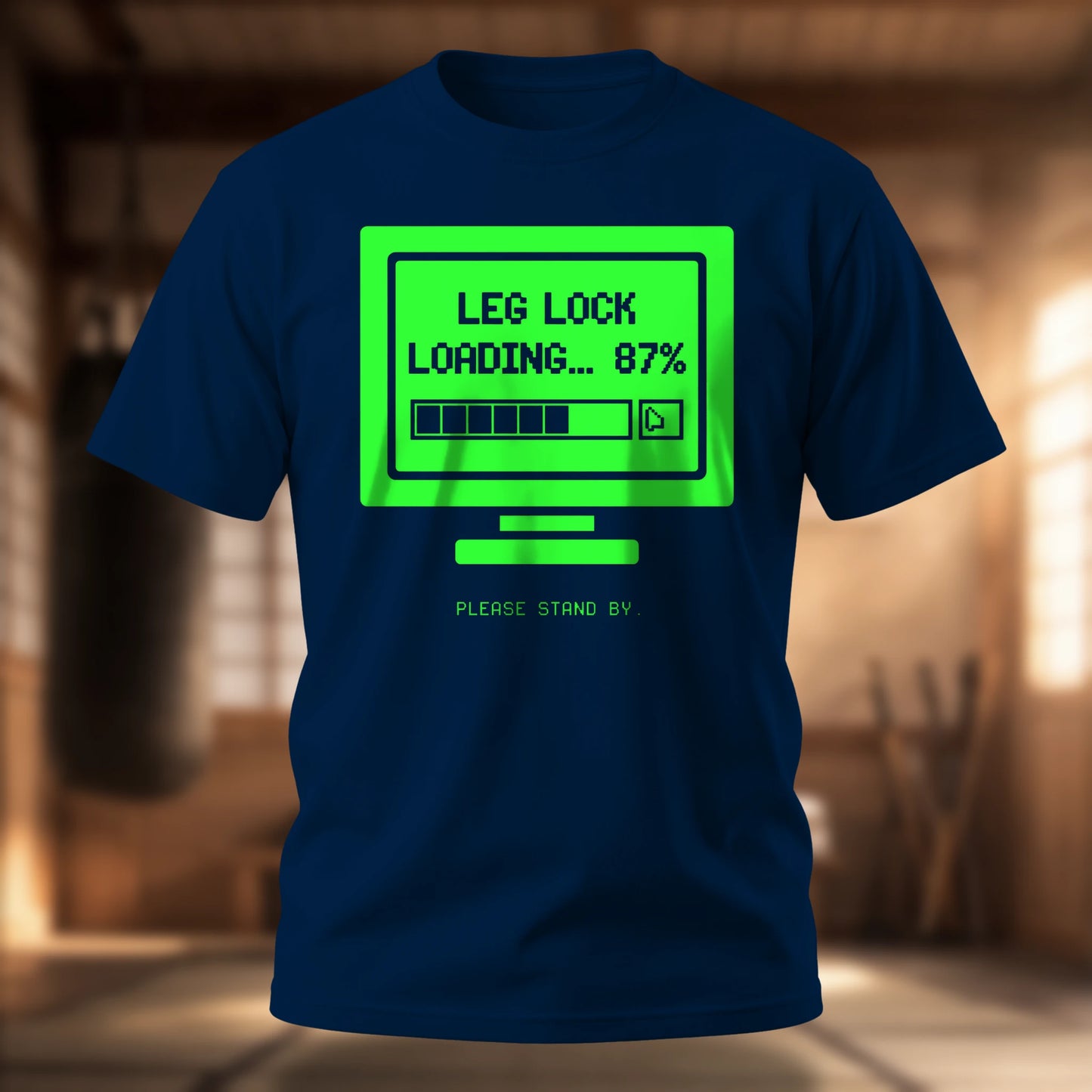 Leg Lock Loading T-Shirt | BJJ Grappling Tee