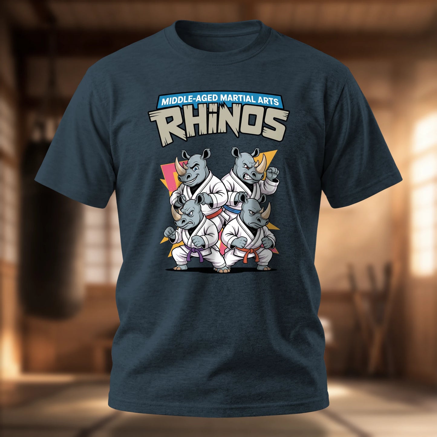 Middle Aged Martial Arts Rhinos