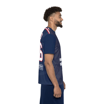 Stars & Stripes FC Soccer Jersey — USA Martial Arts All-Over Print Sport Tee