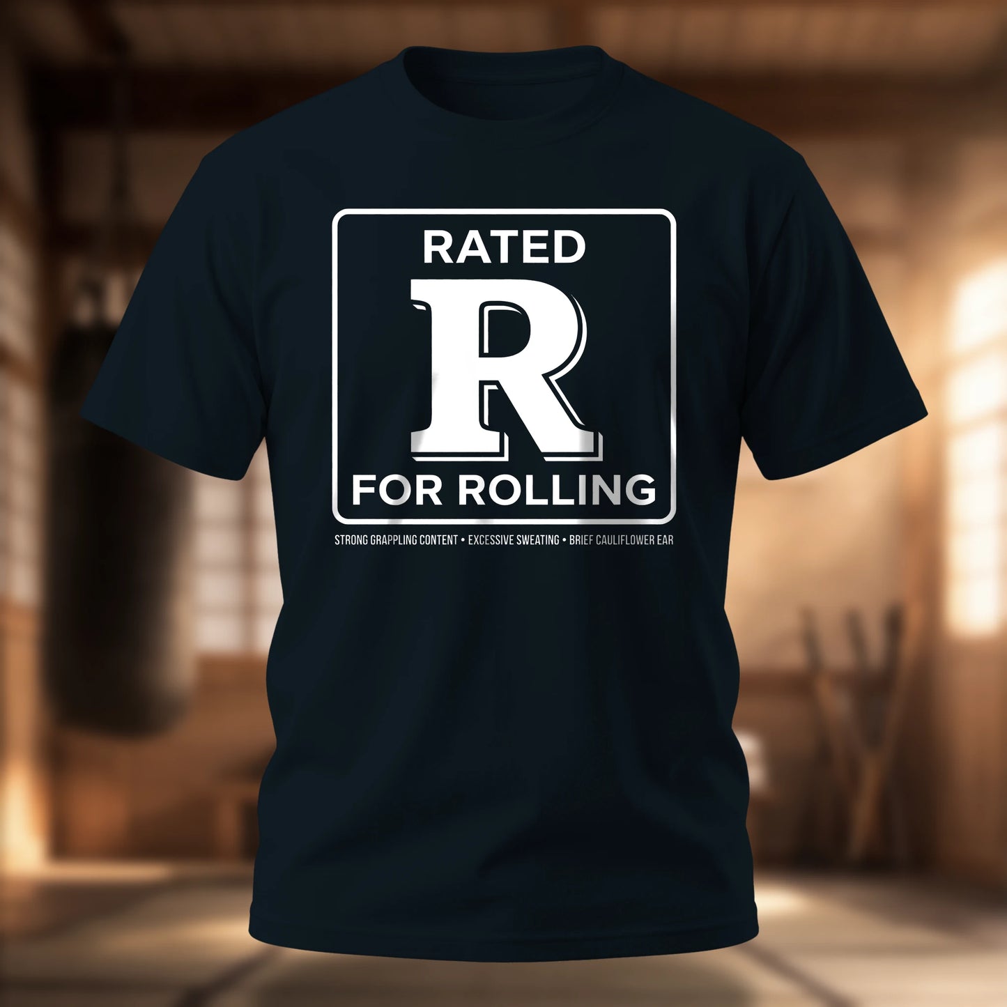 Rated R for Rolling T-Shirt | BJJ Humor Tee