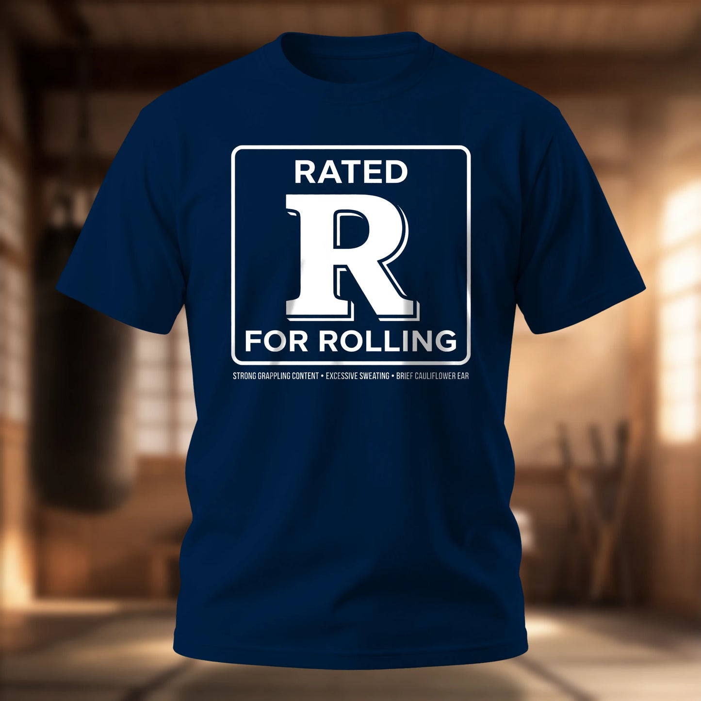Rated R for Rolling T-Shirt | BJJ Humor Tee