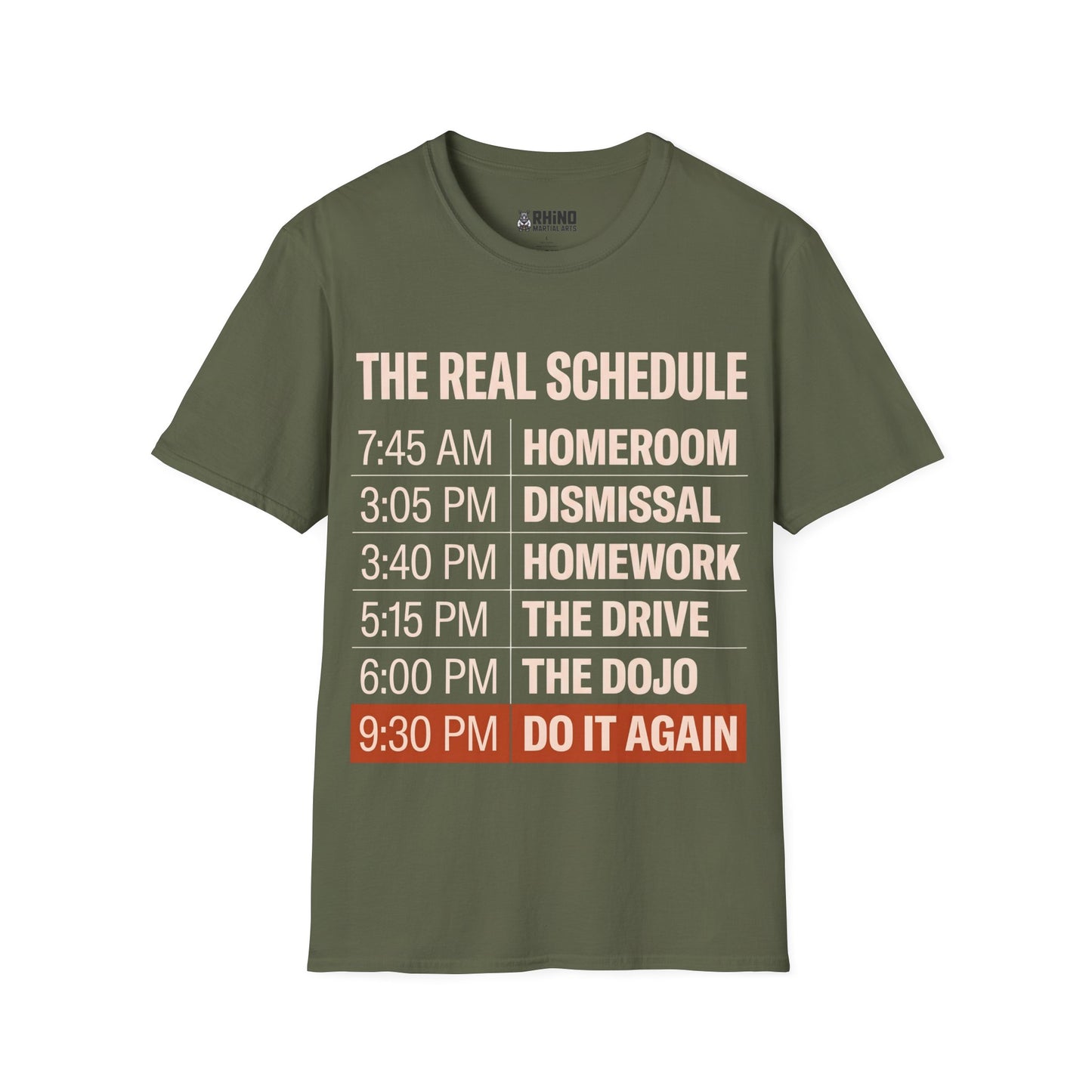 The Real Schedule