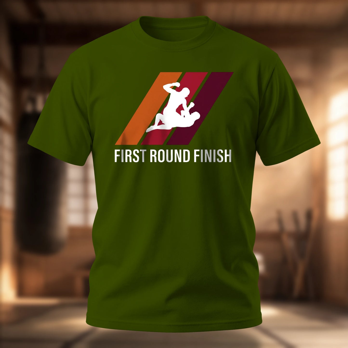 First Round Finish T-Shirt | MMA Tee