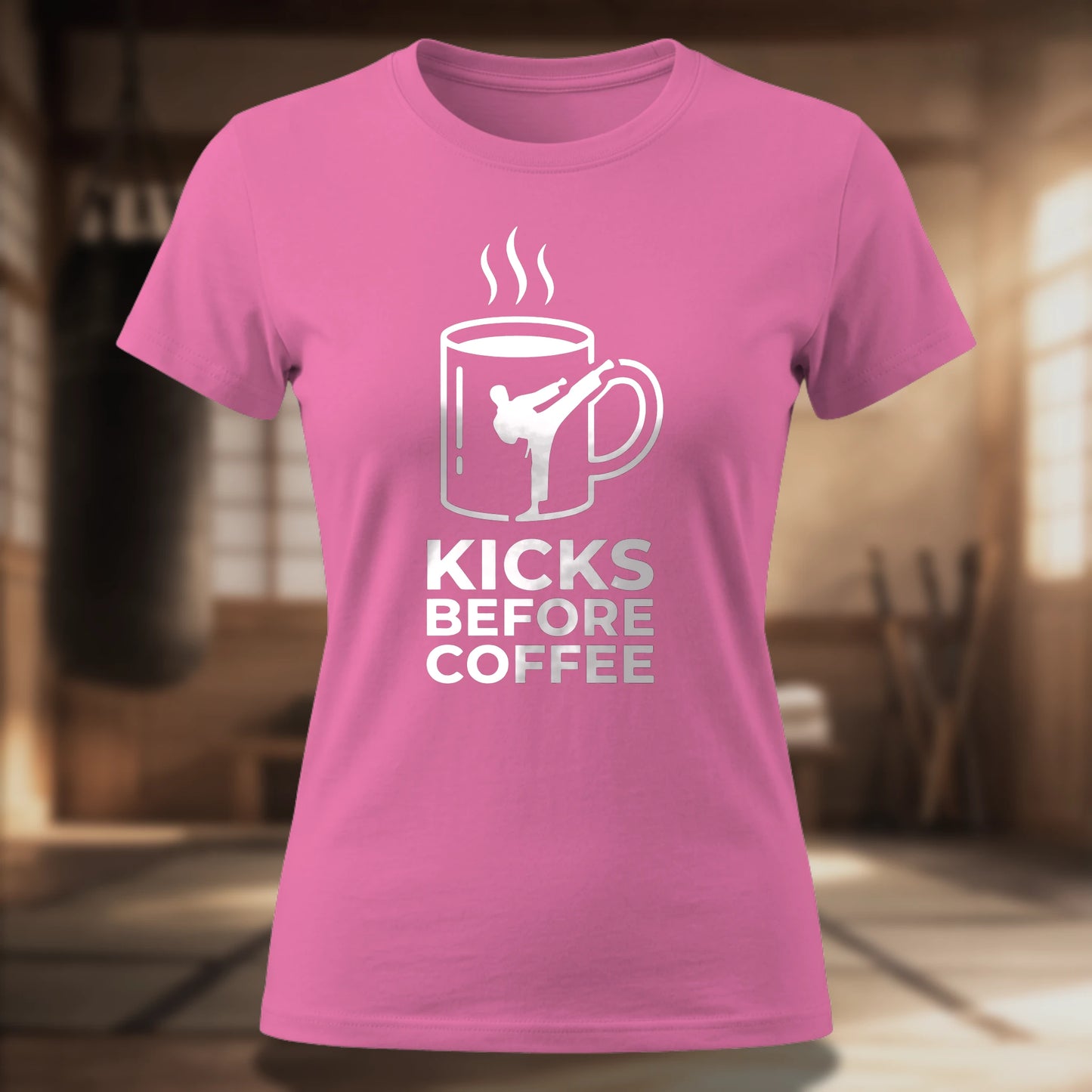 Kicks Before Coffee Women's Tee