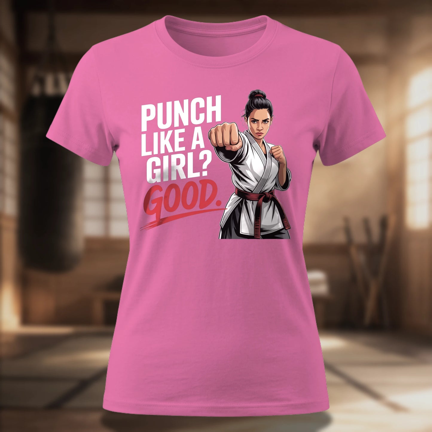 Punch Like A Girl Women's Tee