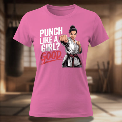 Punch Like A Girl Women's Tee