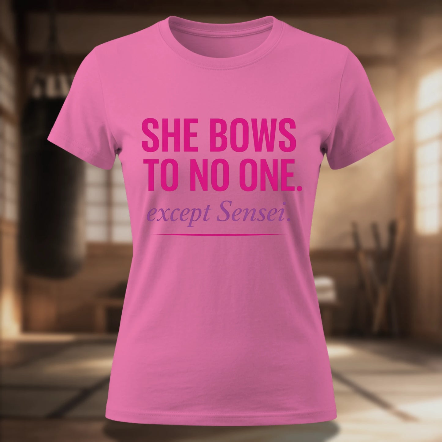She Bows to No One Women's Tee