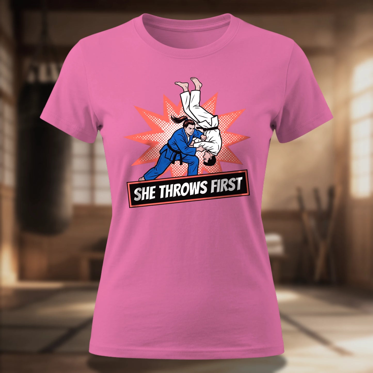 She Throws First