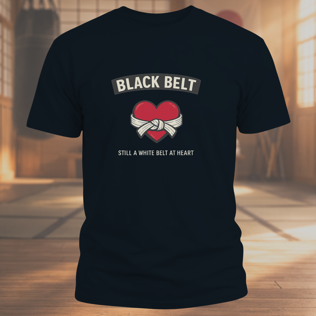 Black Belt Still A White Belt At Heart