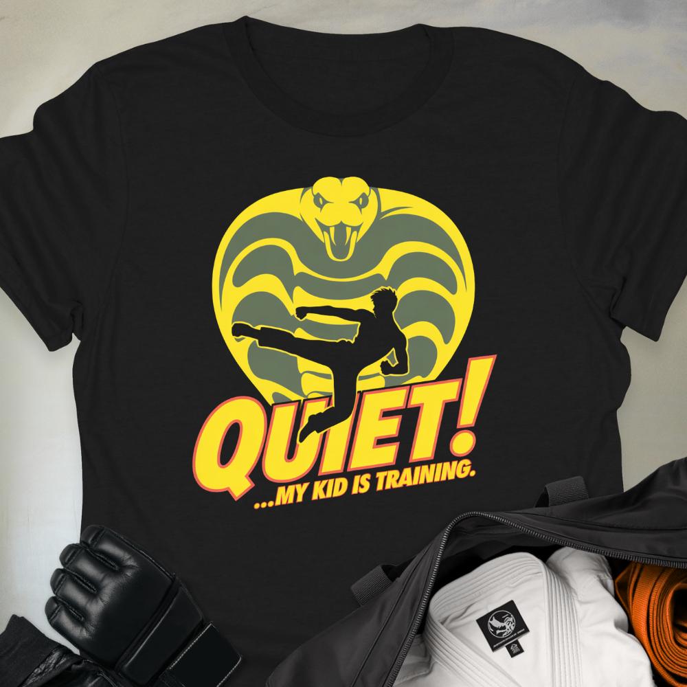 Quiet! My Kid Is Training.