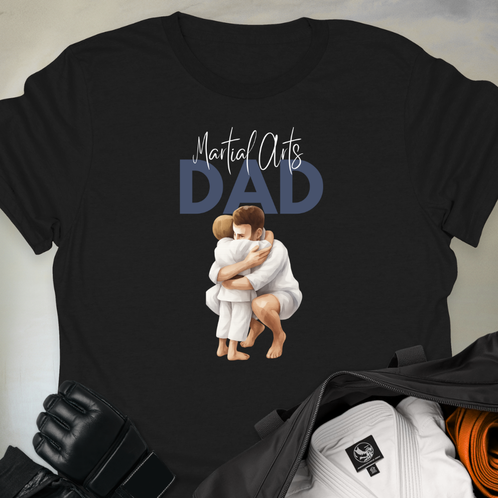 Martial Arts Dad Watercolor