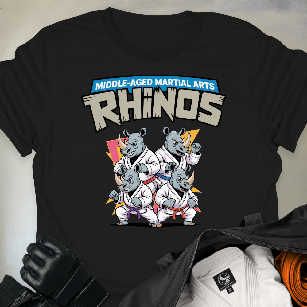 Middle-Aged Martial Arts Rhinos