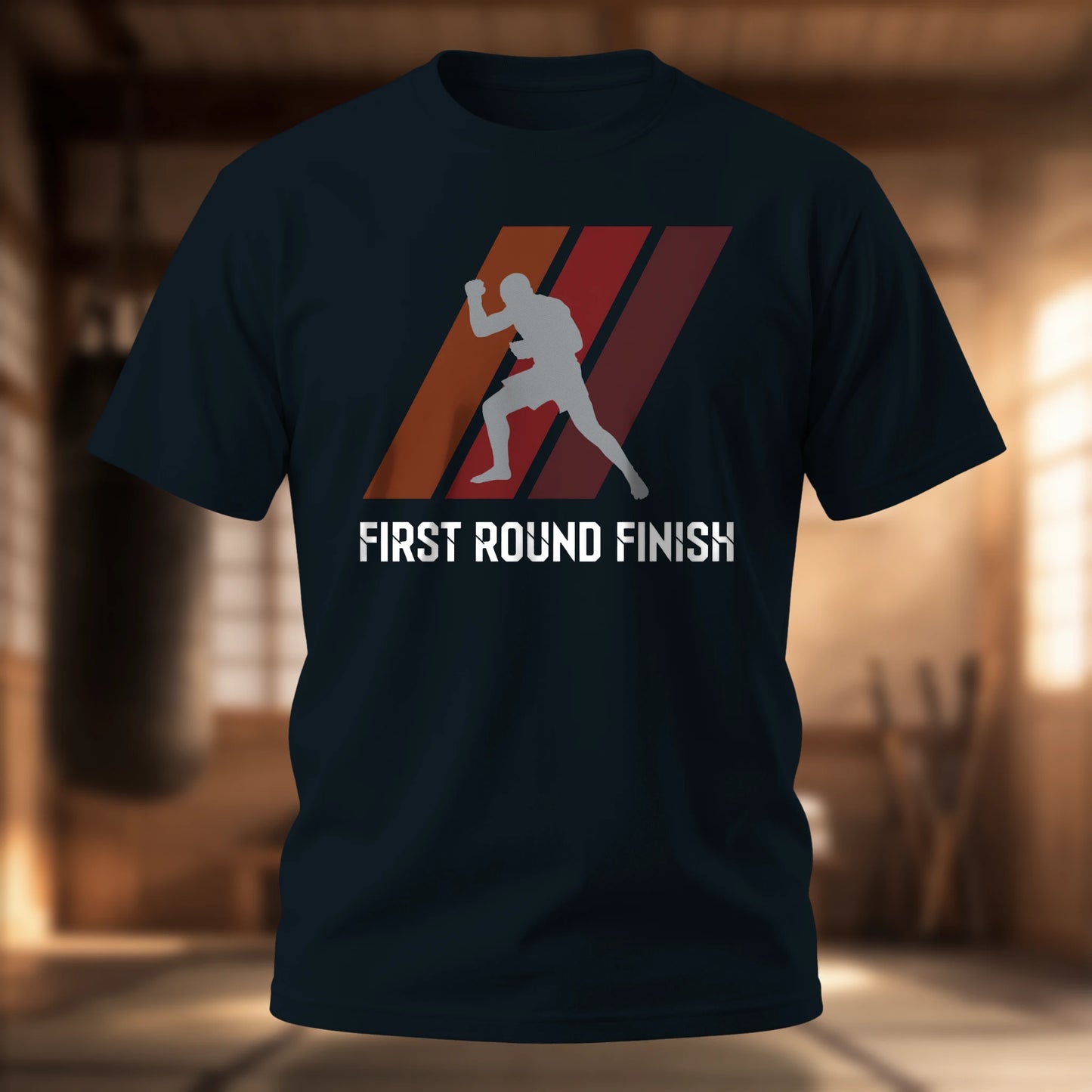 First Round Finish T-Shirt | MMA Tee