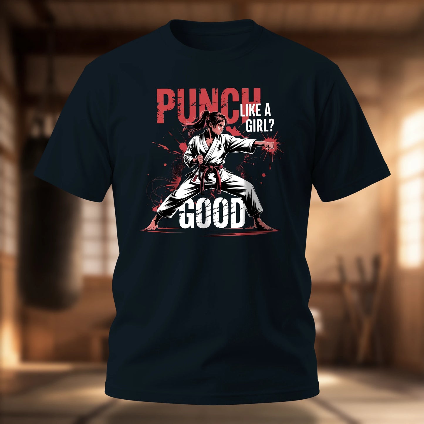 Punch Like a Girl - Splatter
