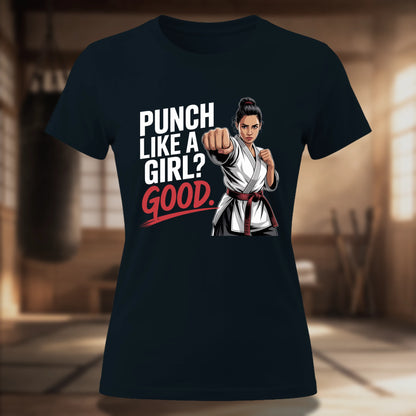 Punch Like A Girl Women's Tee