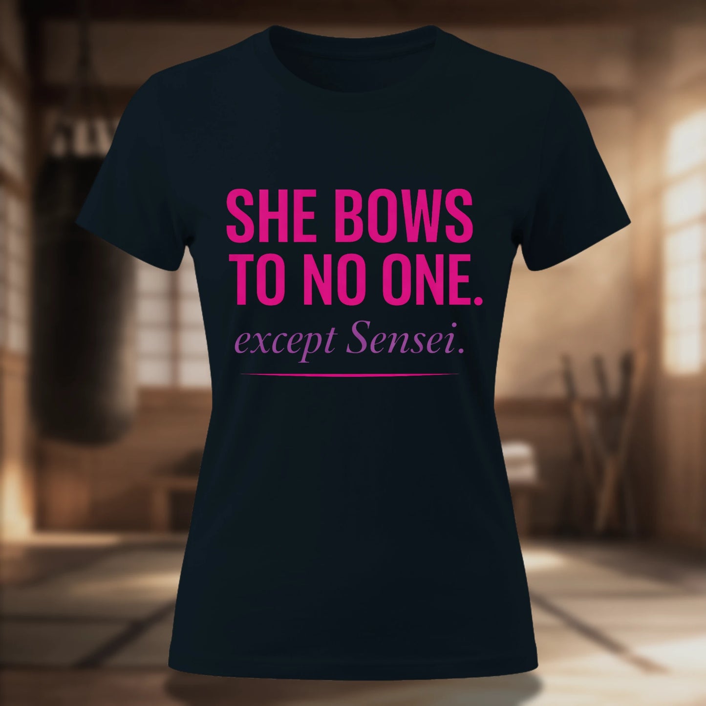 She Bows to No One Women's Tee
