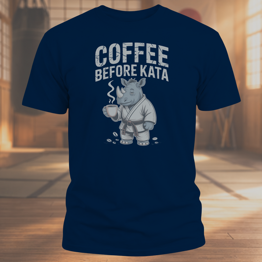 Coffee Before Kata T-Shirt design