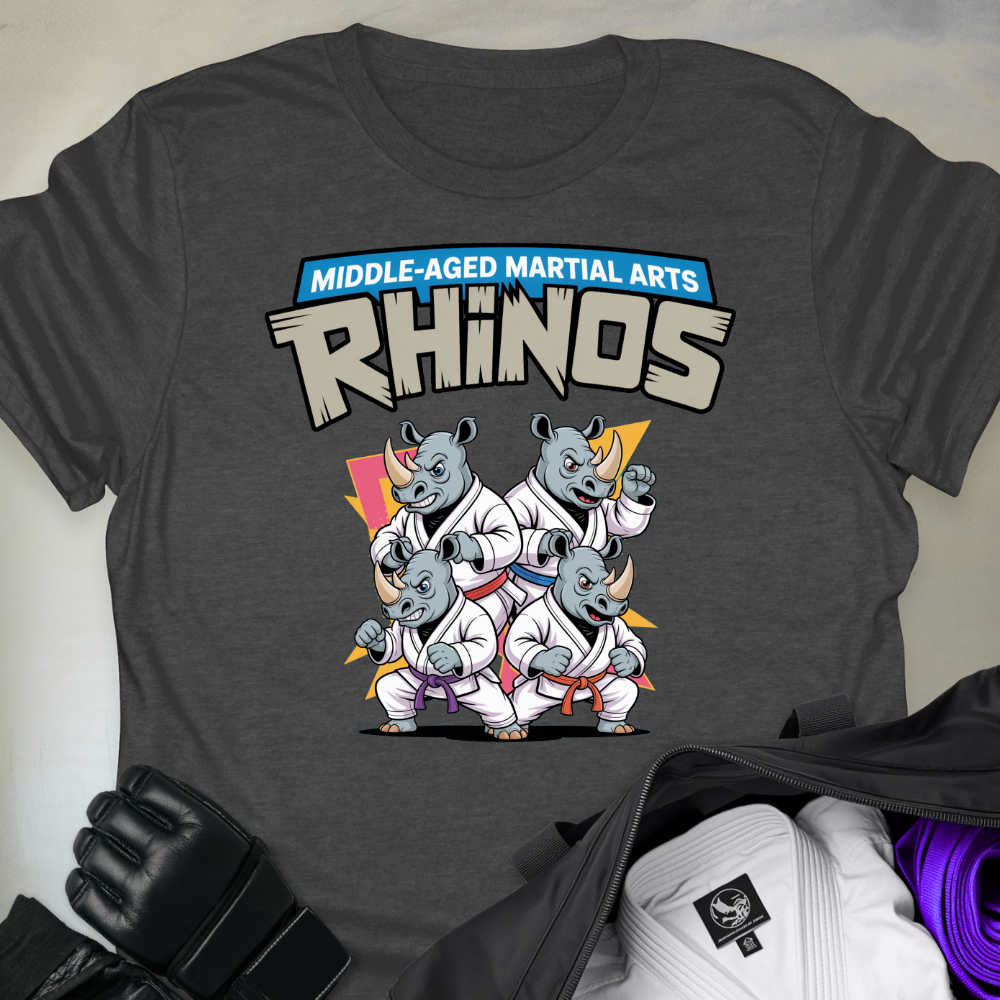 Middle-Aged Martial Arts Rhinos