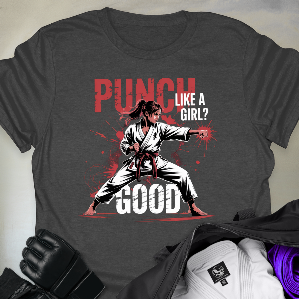 Punch Like A Girl - Splatter