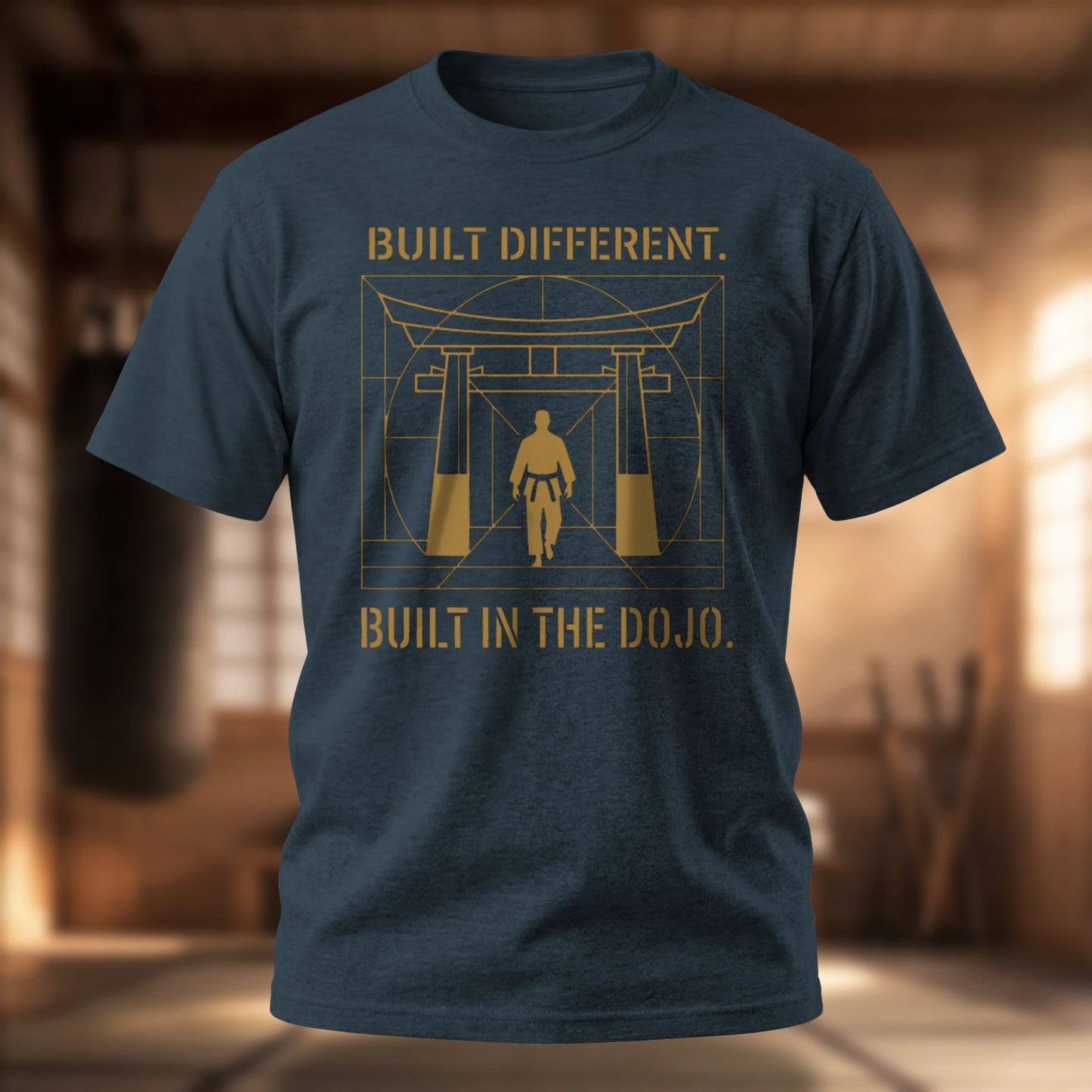 Built Different. Built In the Dojo. T-Shirt | Martial Arts Tee