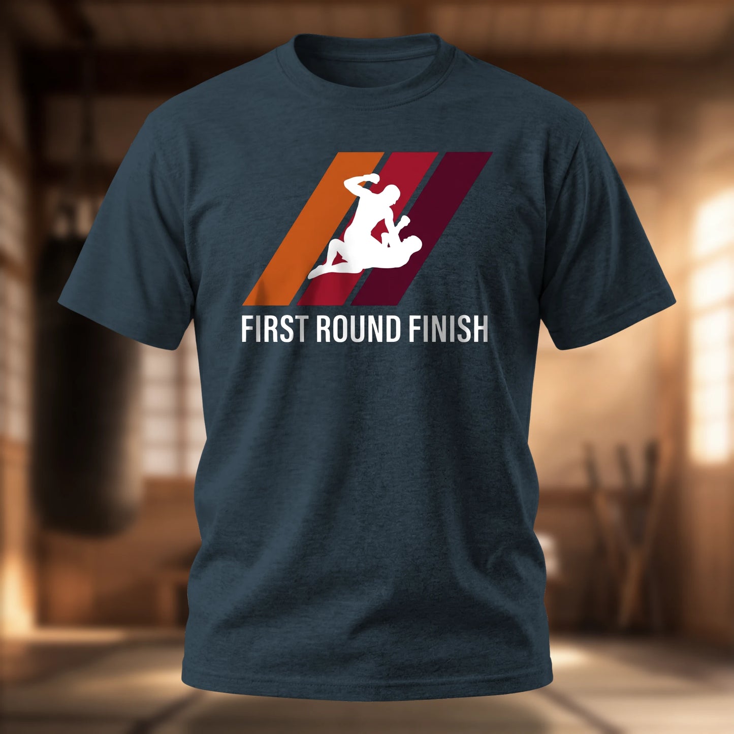 First Round Finish Alt T-Shirt | MMA Tee