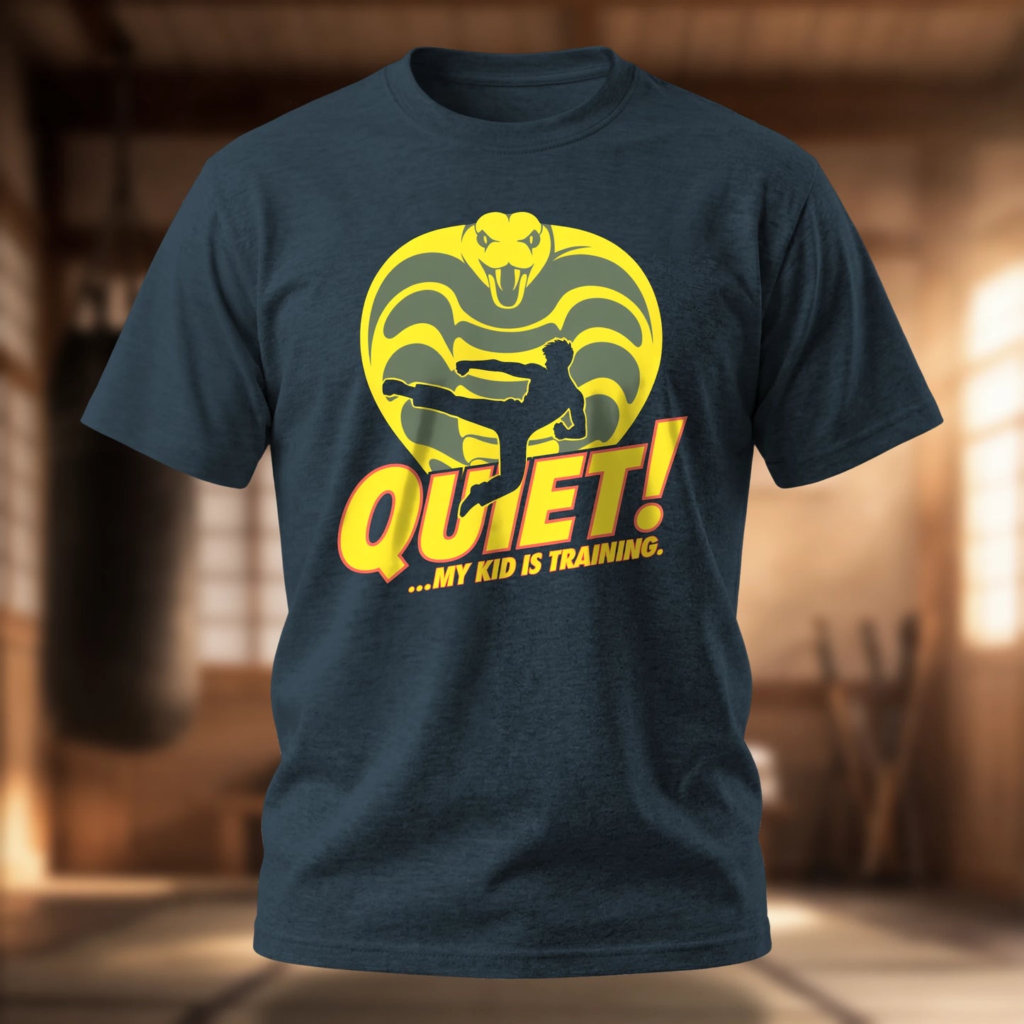 Quiet! My Kid Is Training
