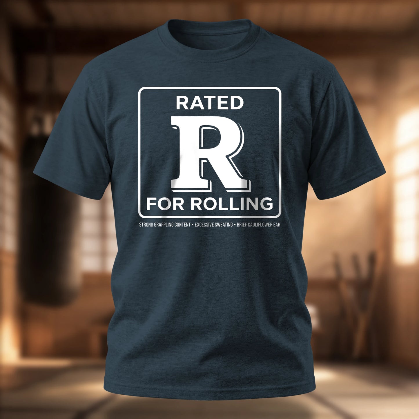 Rated R for Rolling T-Shirt | BJJ Humor Tee