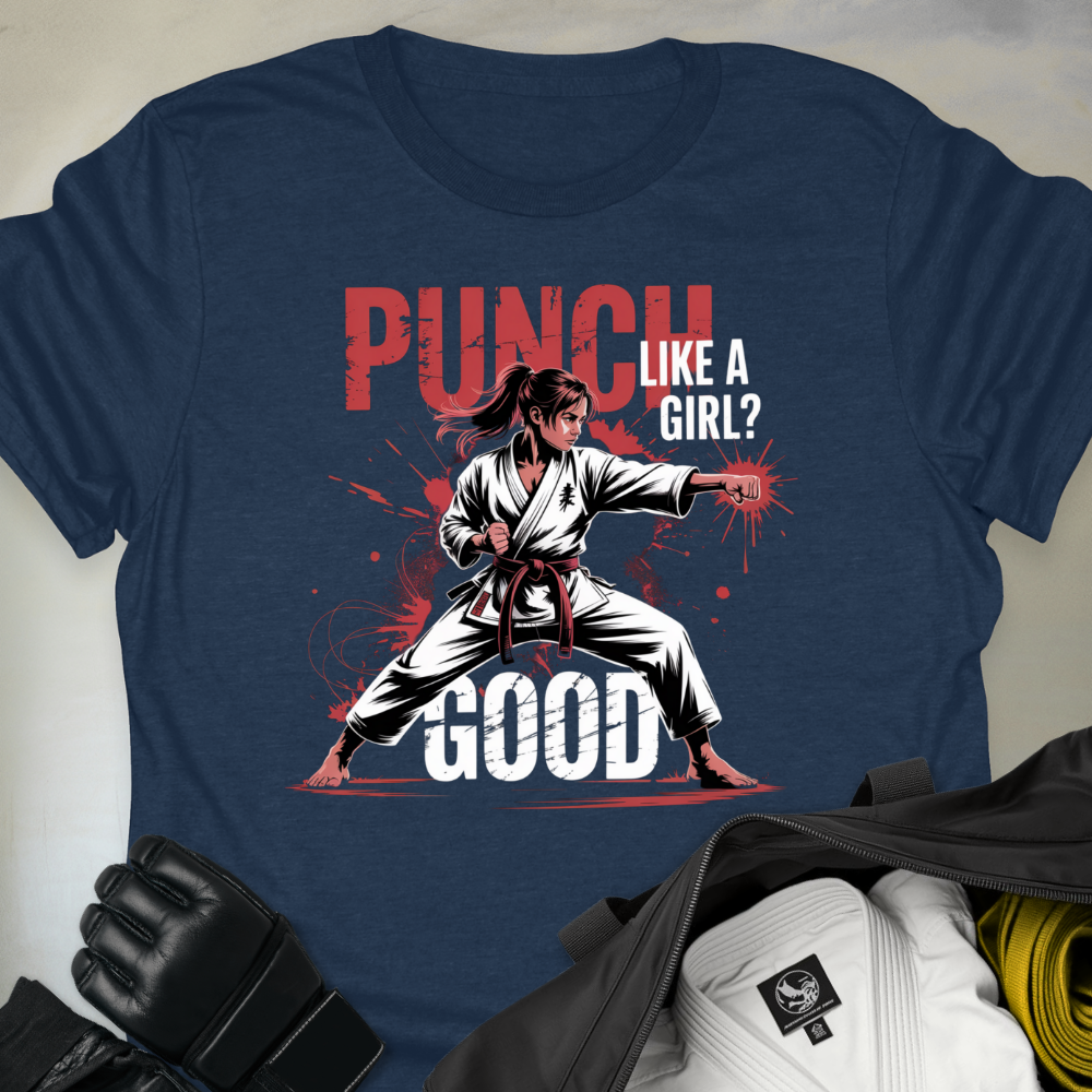 Punch Like A Girl - Splatter