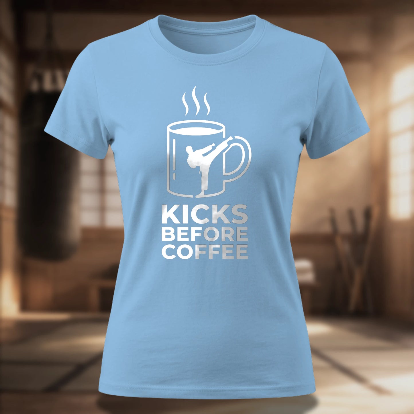 Kicks Before Coffee Women's Tee