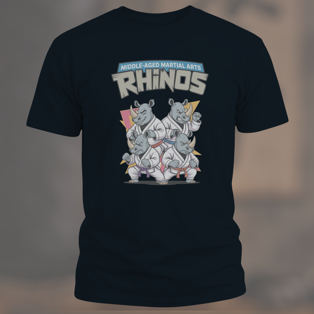 Middle Aged Martial Arts Rhinos