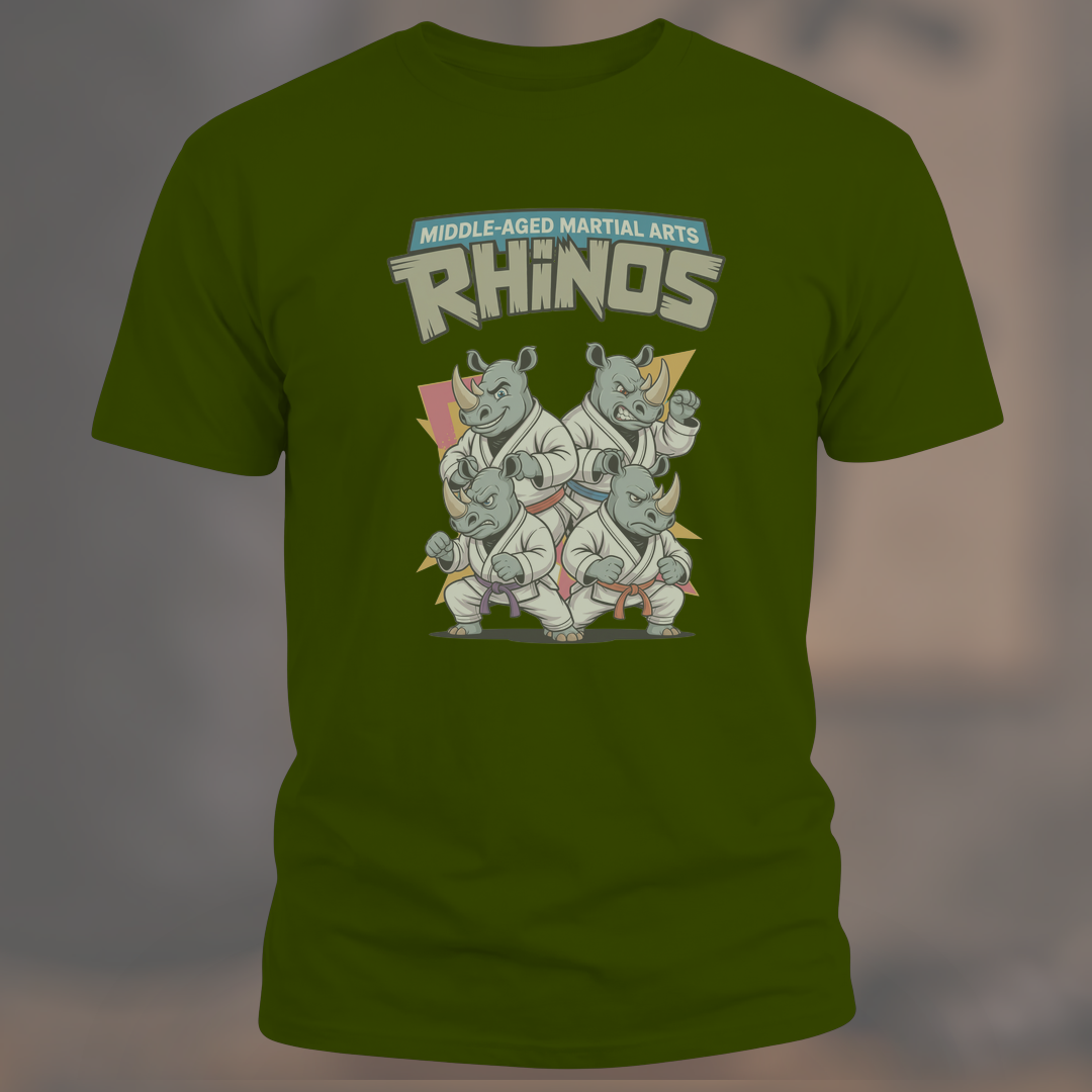 Middle Aged Martial Arts Rhinos