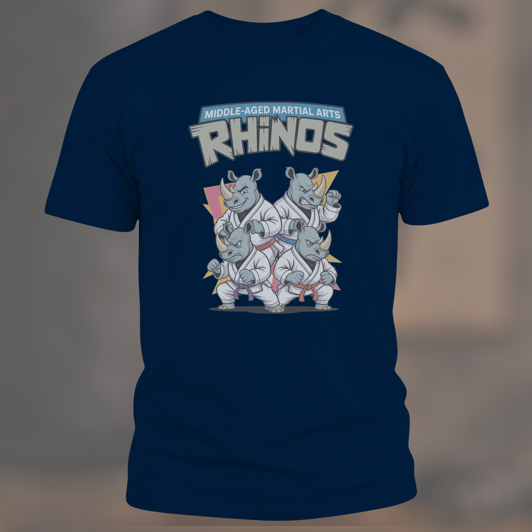 Middle Aged Martial Arts Rhinos