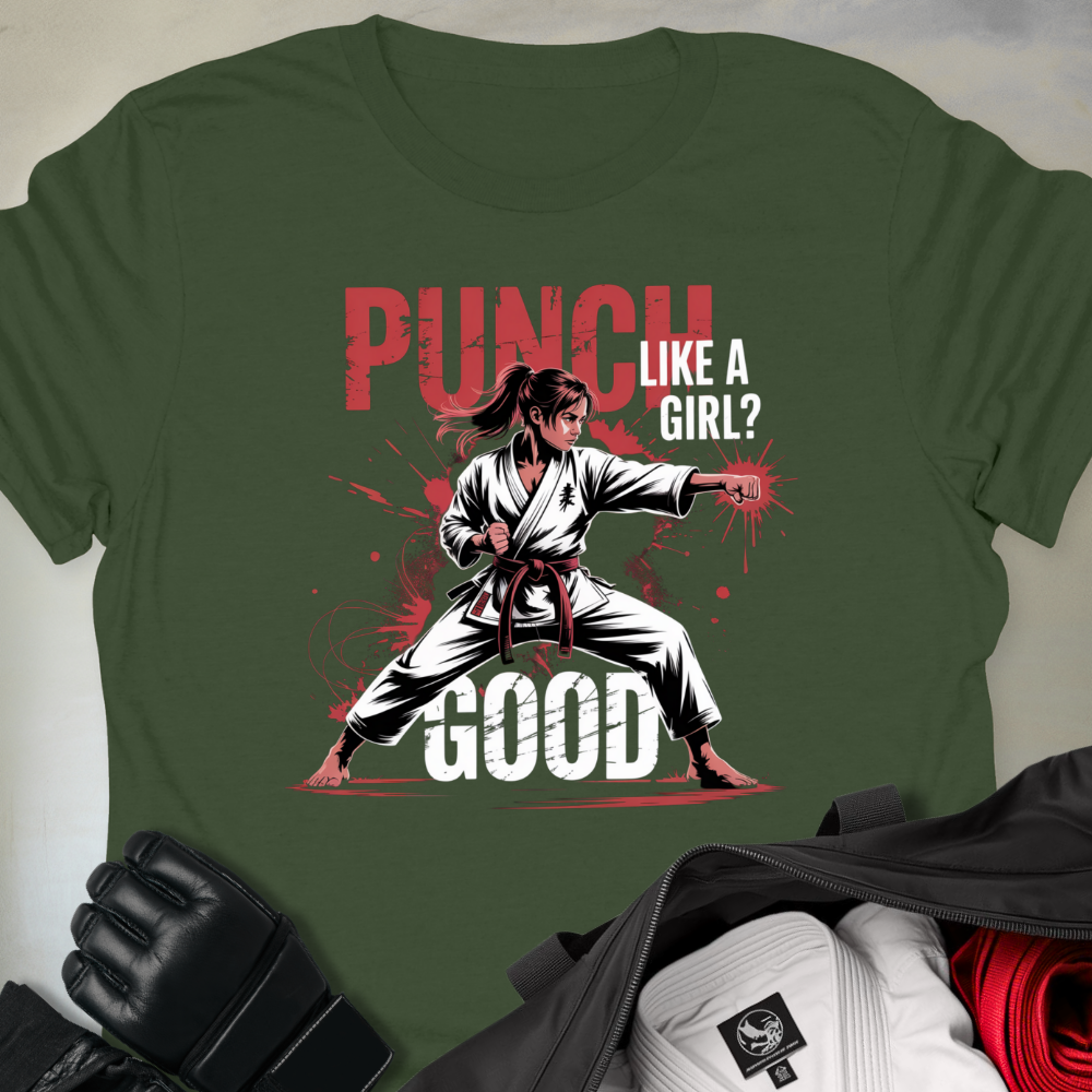 Punch Like A Girl - Splatter