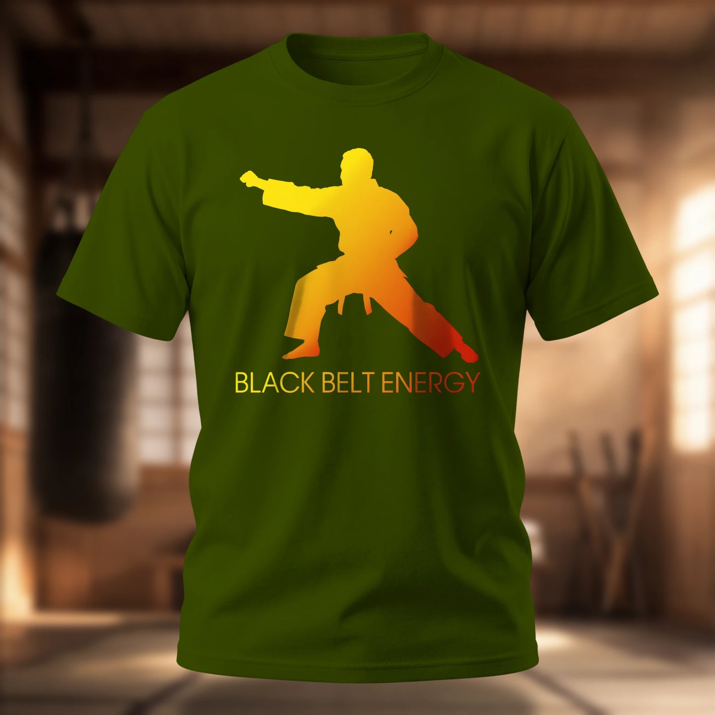 Black Belt Energy T-Shirt | Martial Arts Tee