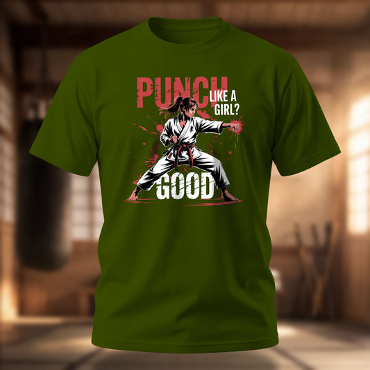 Punch Like a Girl - Splatter