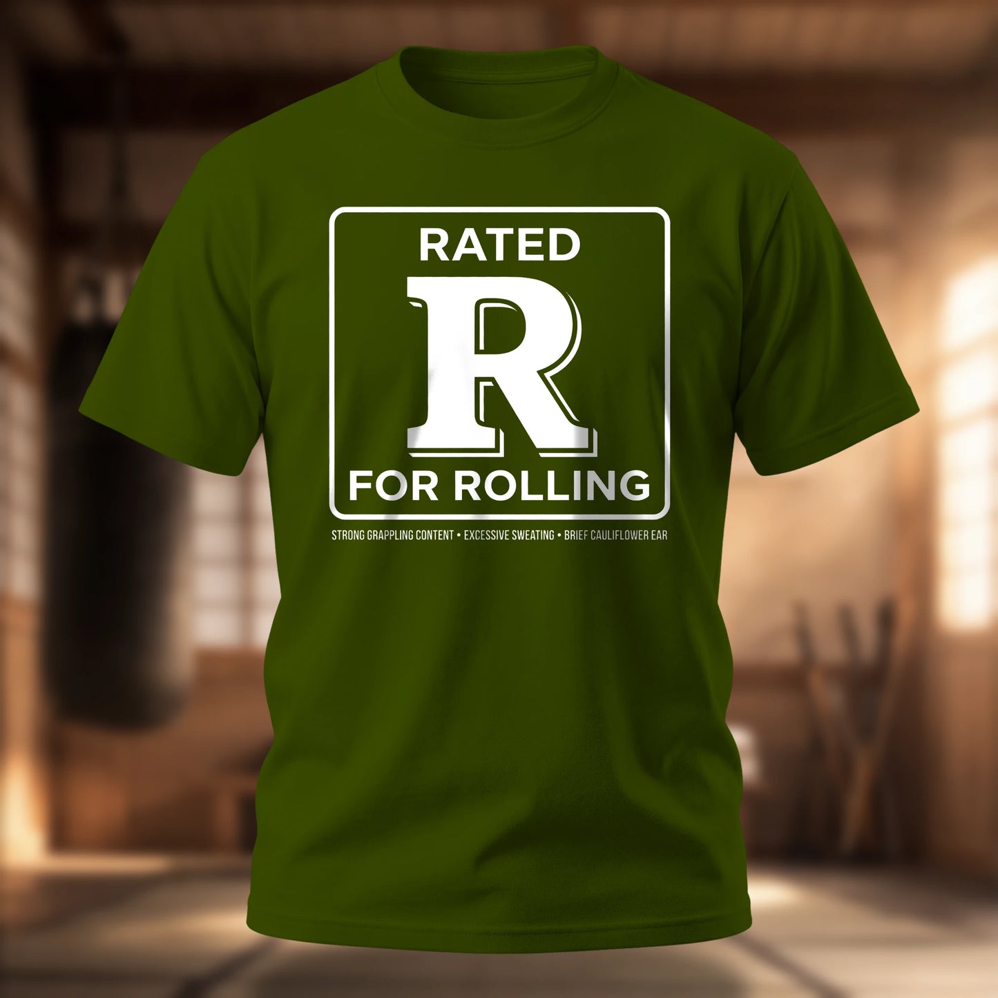 Rated R for Rolling T-Shirt | BJJ Humor Tee