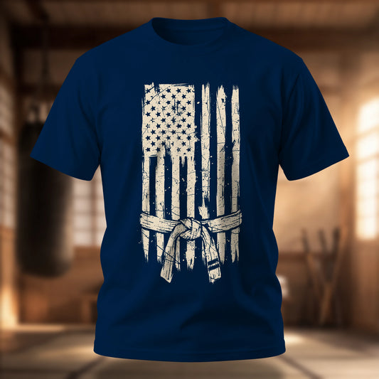 Distressed Flag with Belt